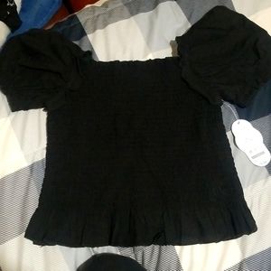 Wonder Nation Black top size 10/12
